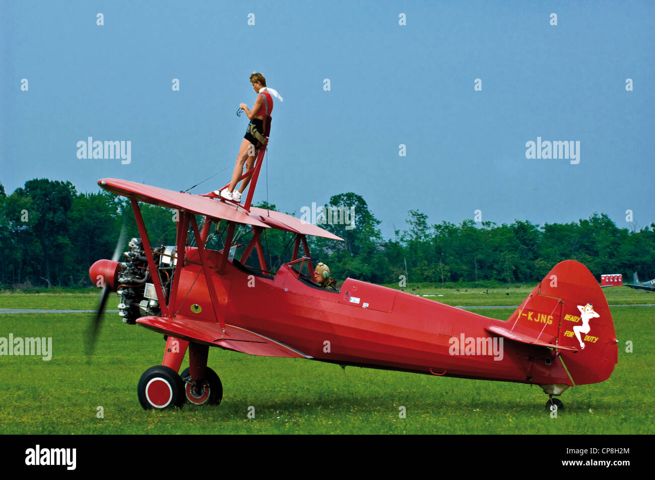 Europe Italy Piedmont Turin  Word Air Games 2009 Planes in flight Stock Photo