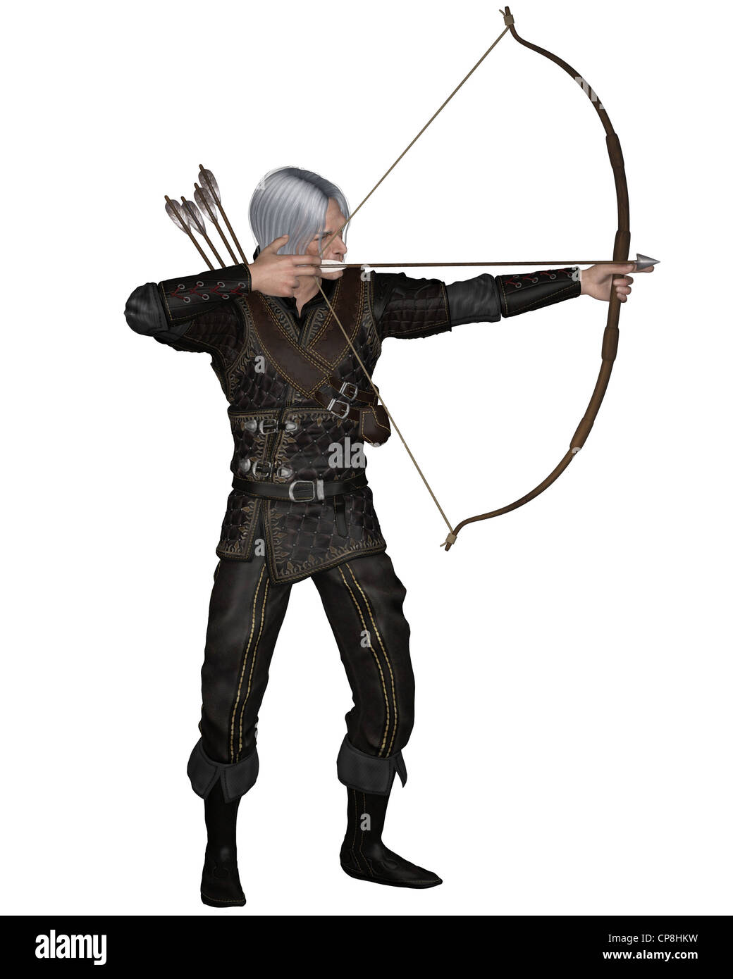 Archer bowman medieval hi-res stock photography and images - Alamy