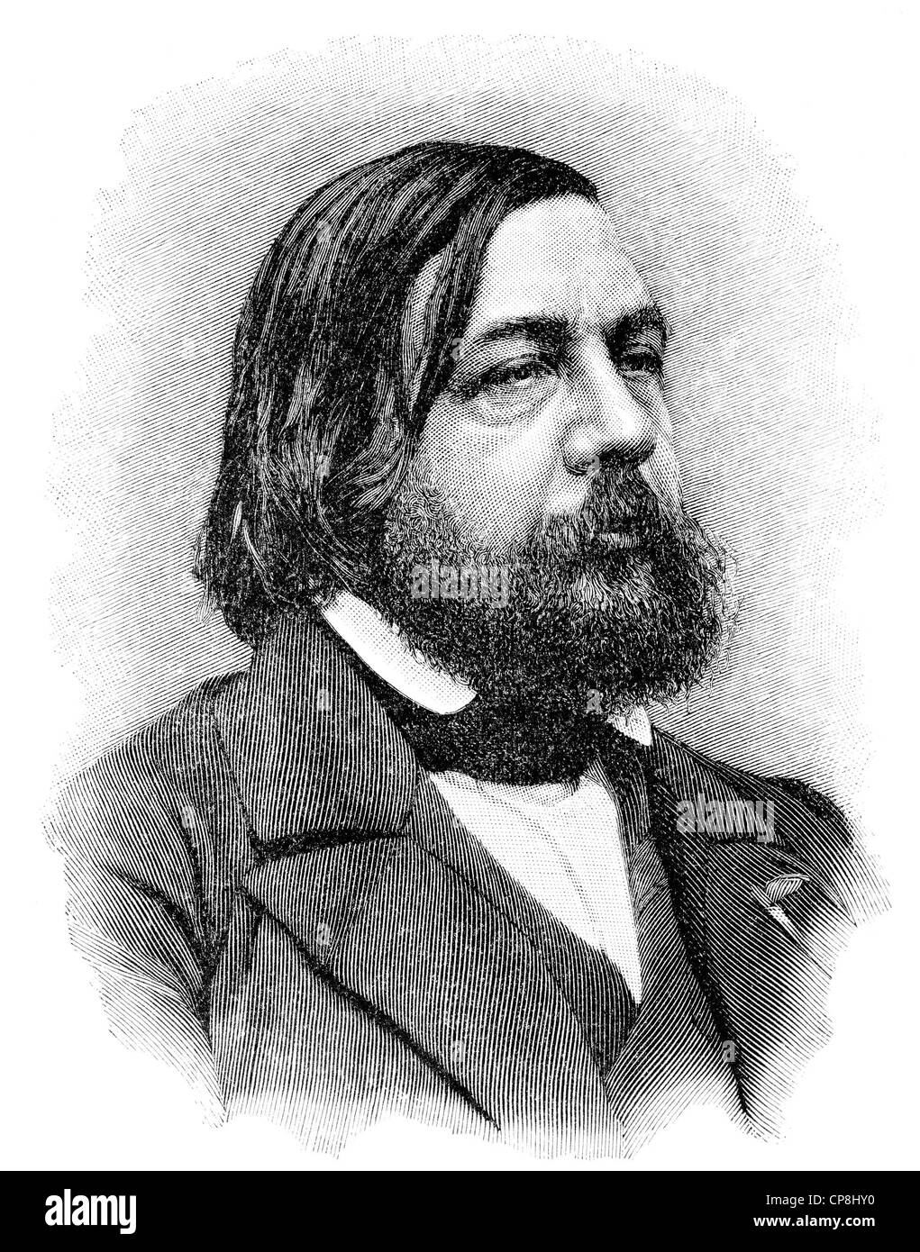 Theophile gautier portrait Black and White Stock Photos & Images Alamy