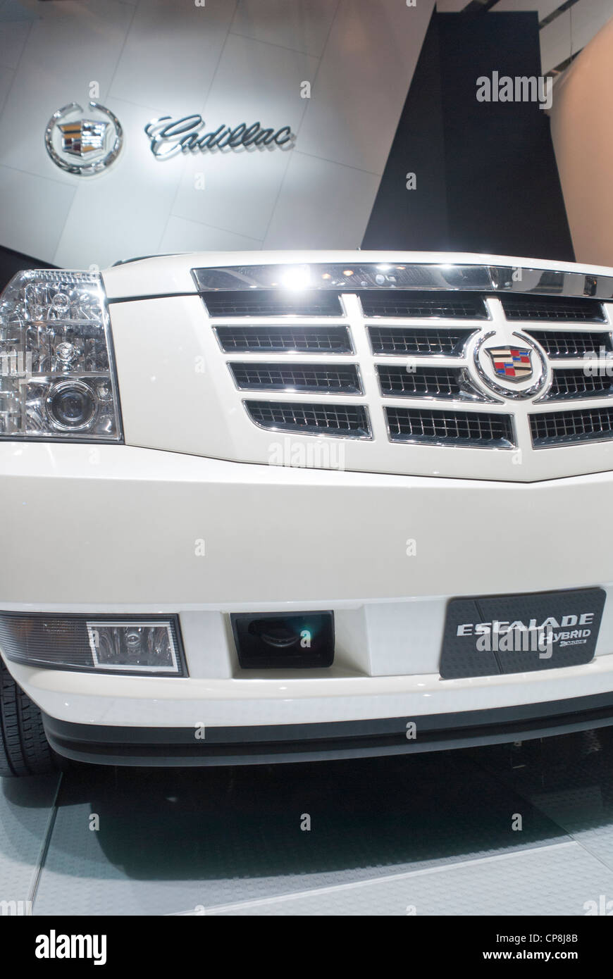 Cadillac Escalade Hybrid Stock Photo