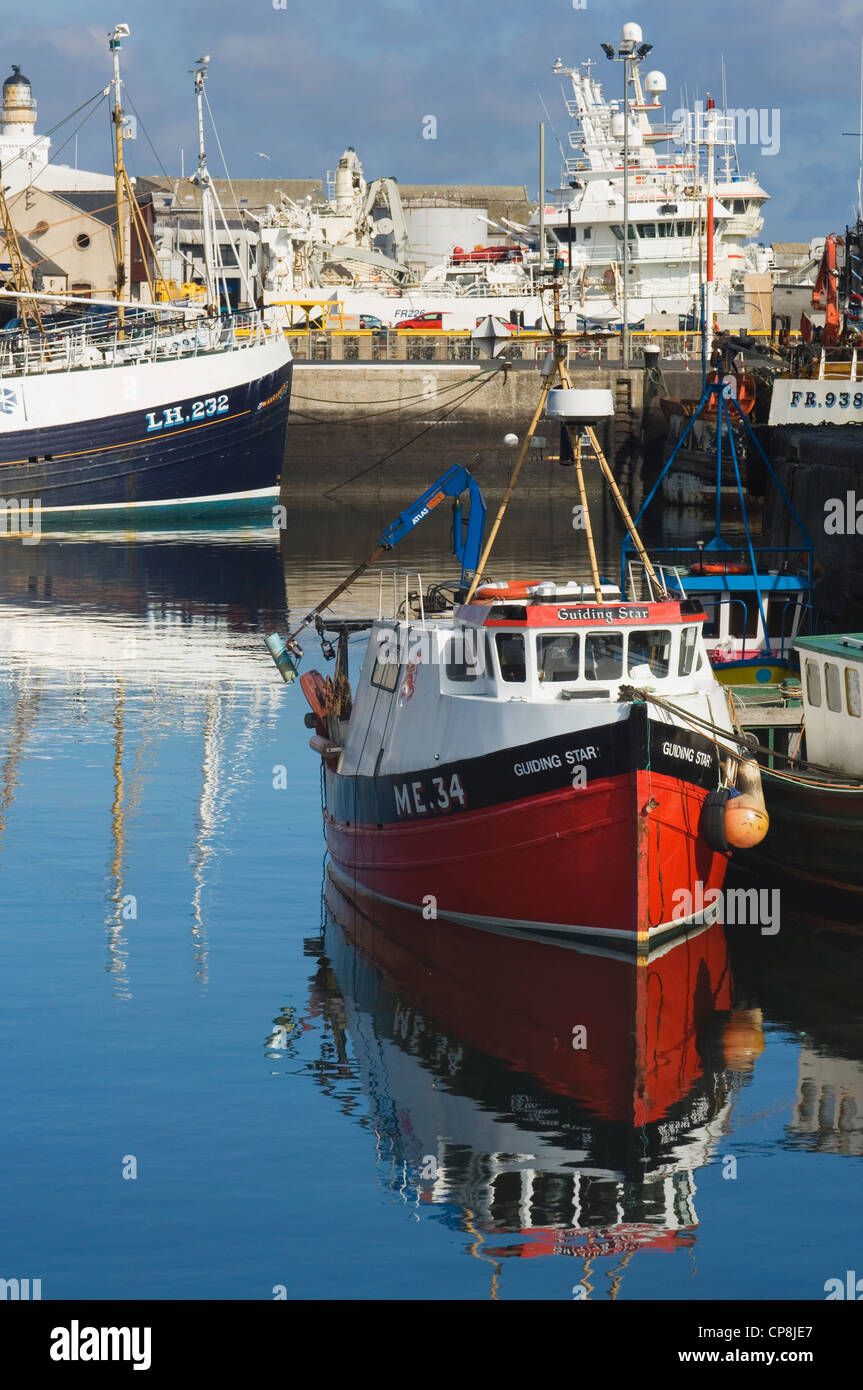 Fraserburgh harbour, Aberdeenshire, Scotland. Stock Photo