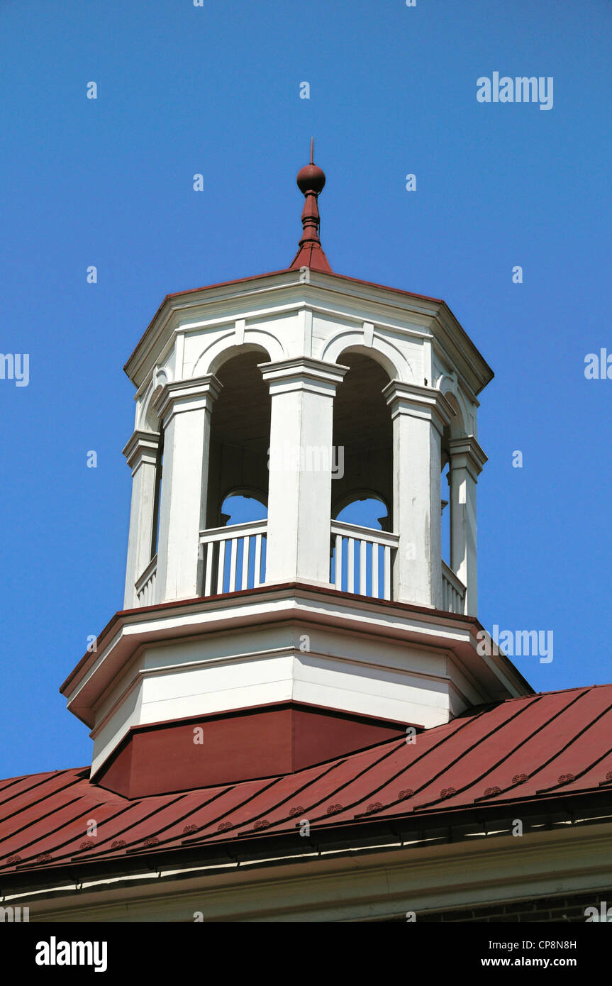 Cupola of the Arsenal at old New Castle, Delaware Stock Photo