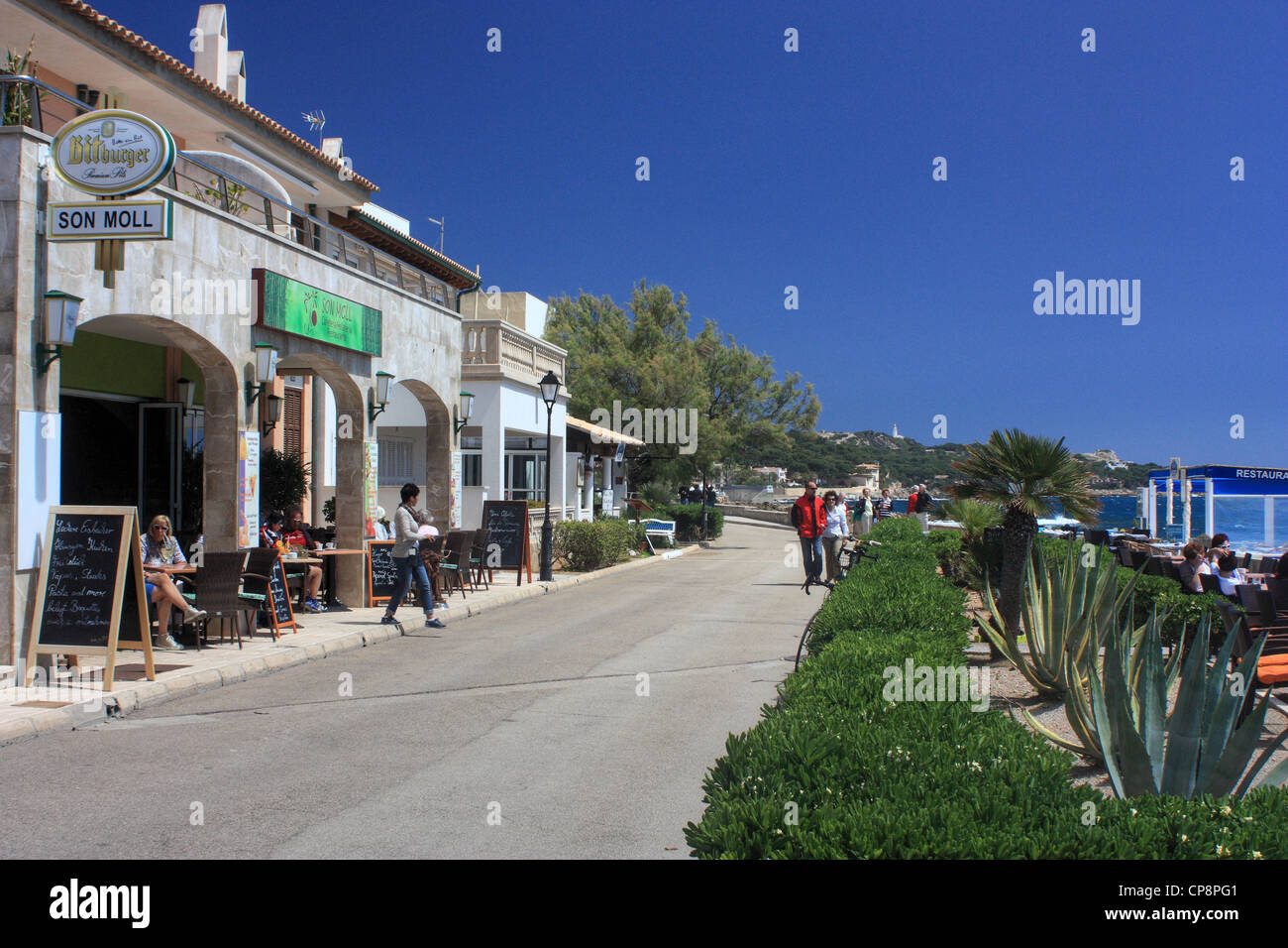Cala Rajada, Majorca Island, Spain Stock Photo