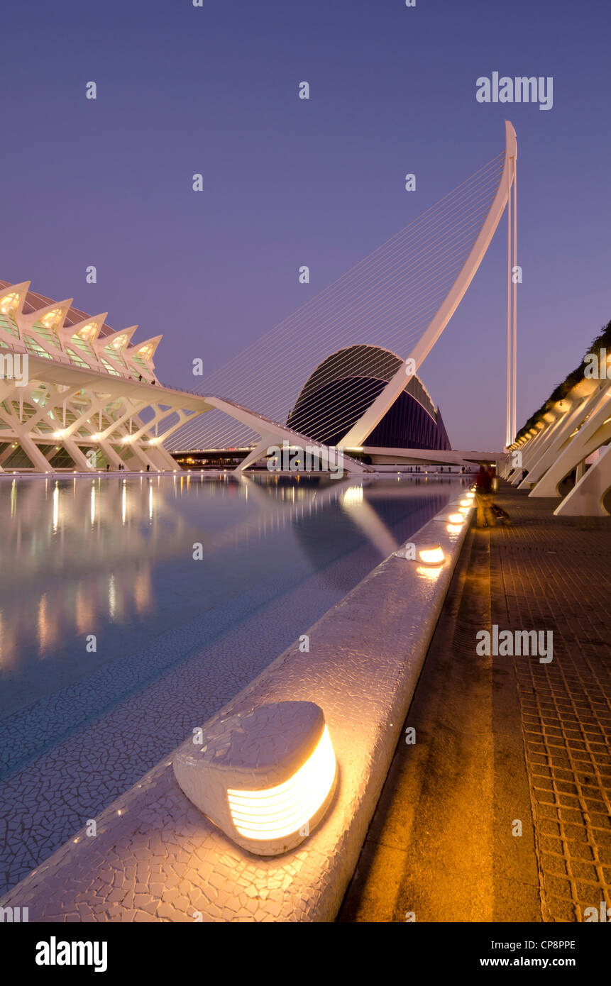 Agora, Puente de l'Assut de l'Or Stock Photo