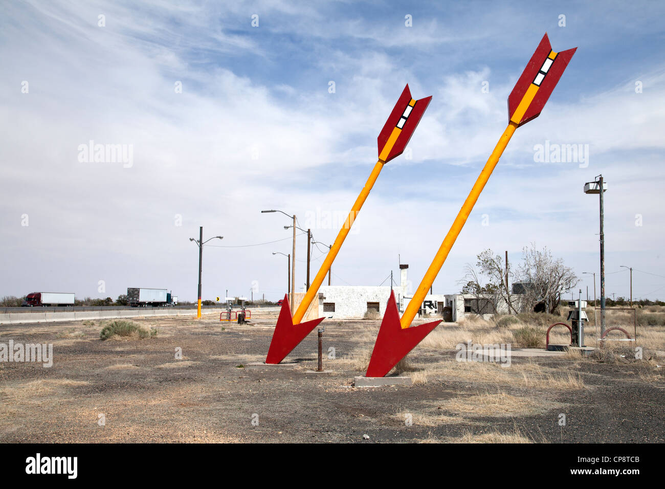 Twin arrows trading post arizona hires stock photography and images
