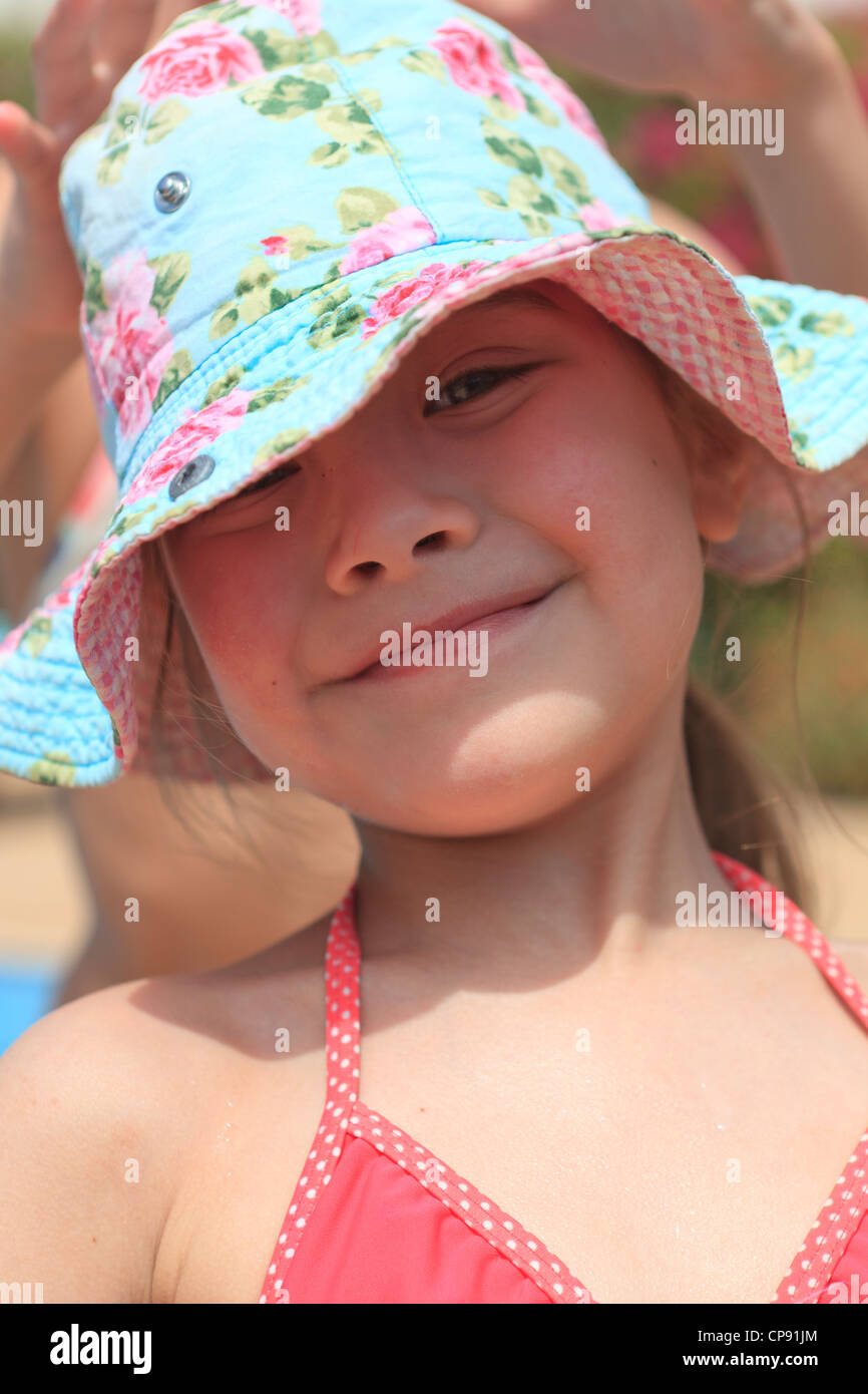 little girl sun hats