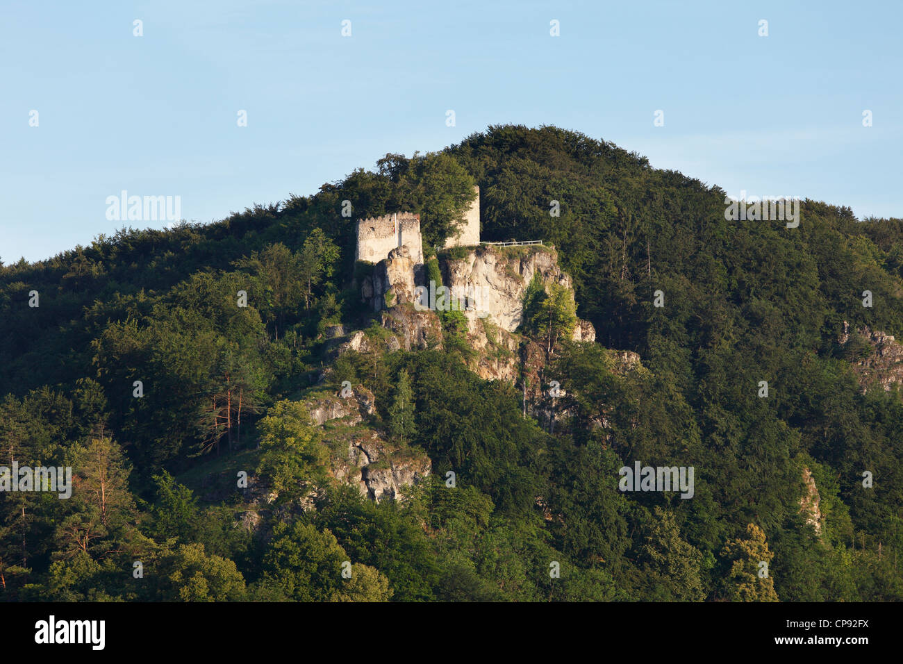 Germany, Bavaria, Lower Bavaria, View of Tachenstein Castle Stock Photo