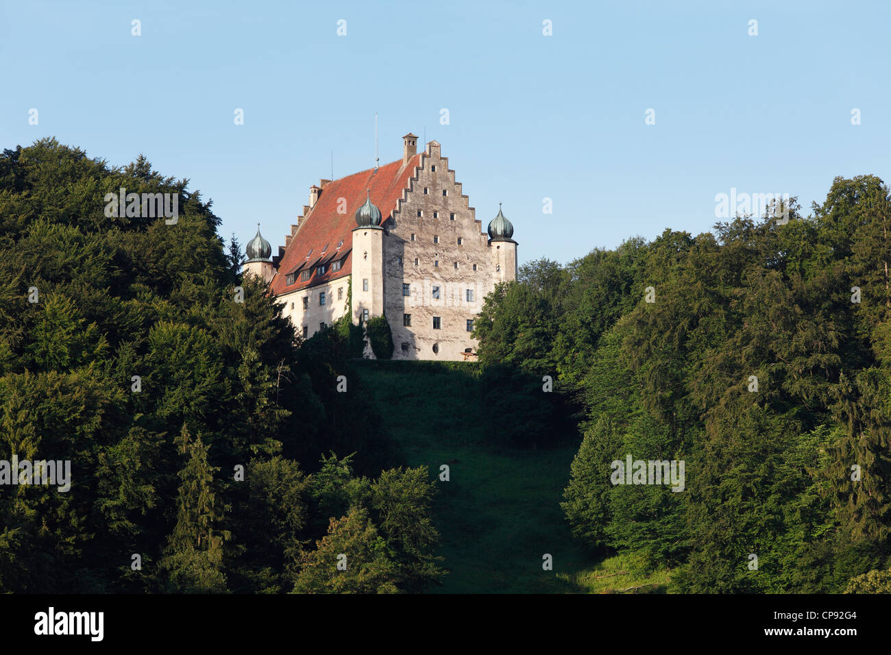 Germany, Bavaria, Lower Bavaria, View of Eggersberg Castle Stock Photo