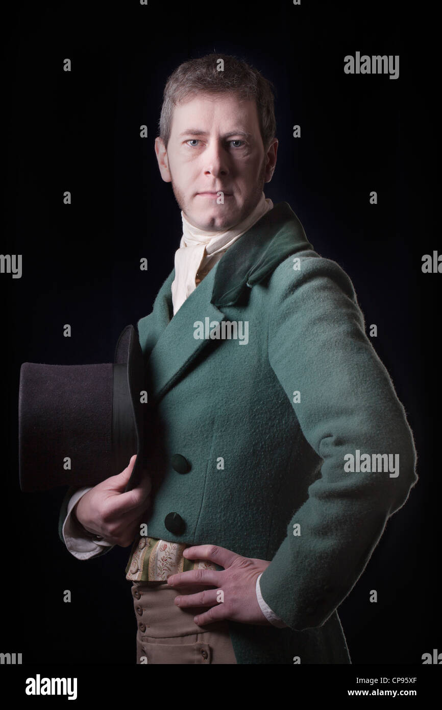 Regency gentleman 1800s Stock Photo - Alamy