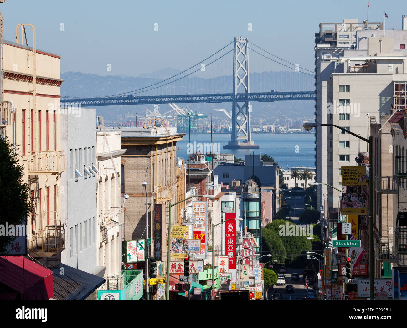 San Francisco Chinatown Stock Photo