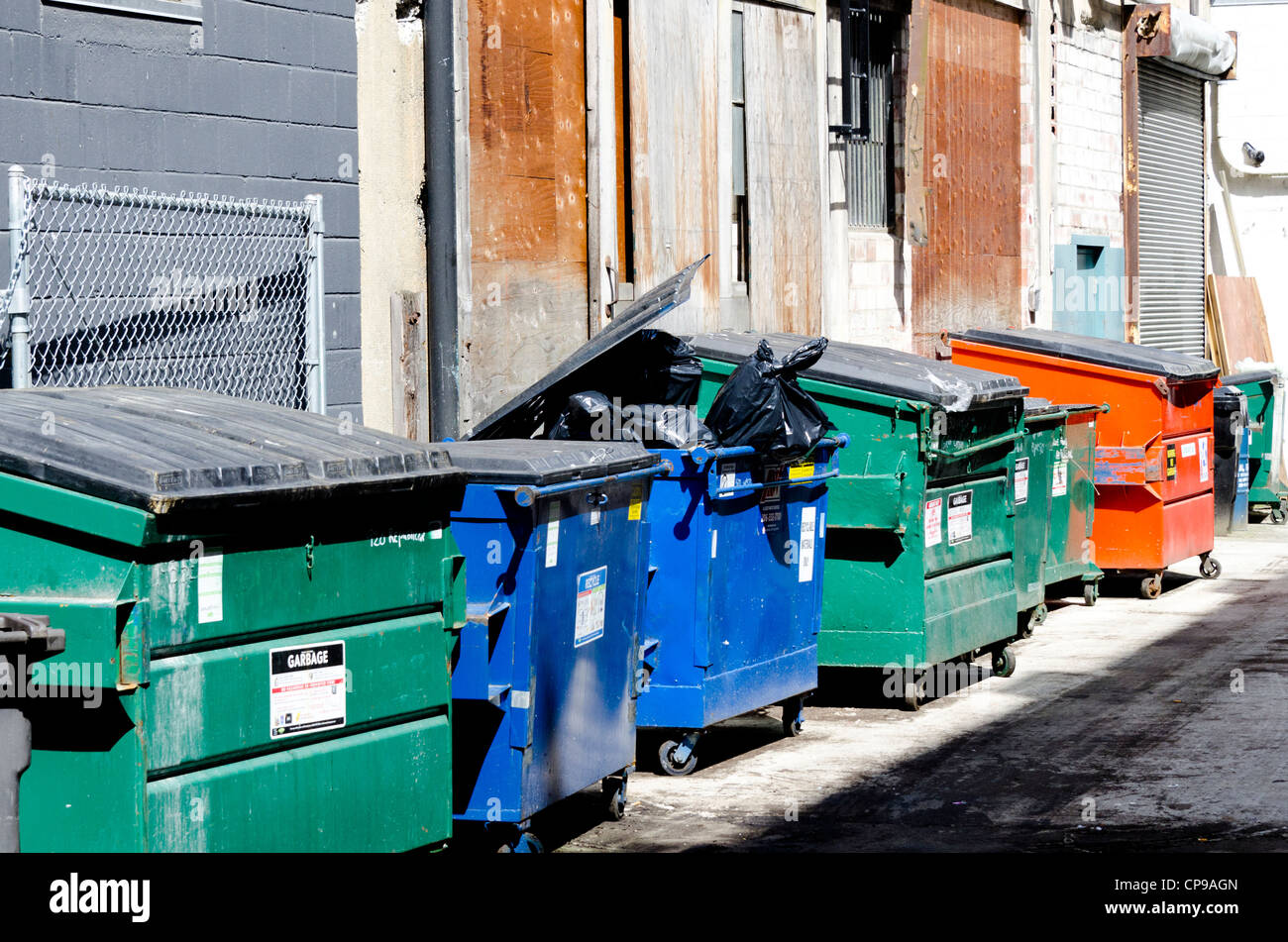 Dumpsters garbage hi-res stock photography and images - Alamy