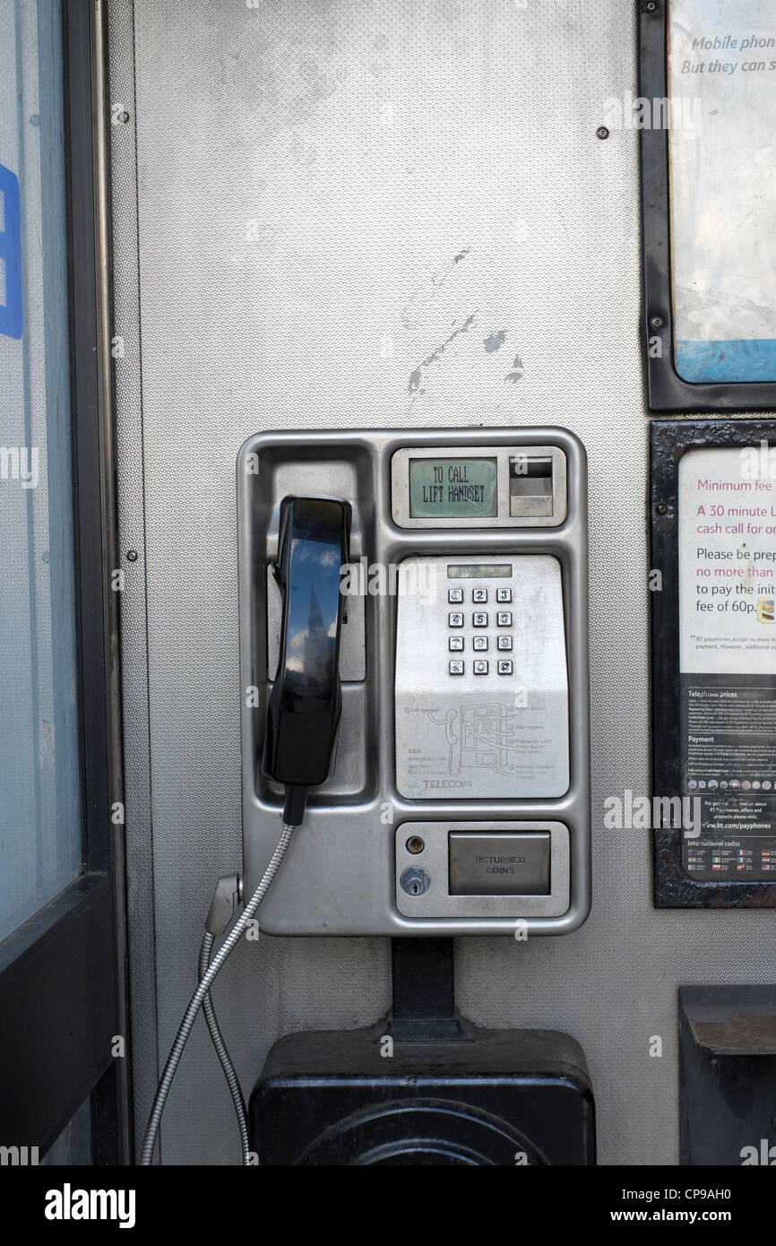 UK public telephone Stock Photo Alamy