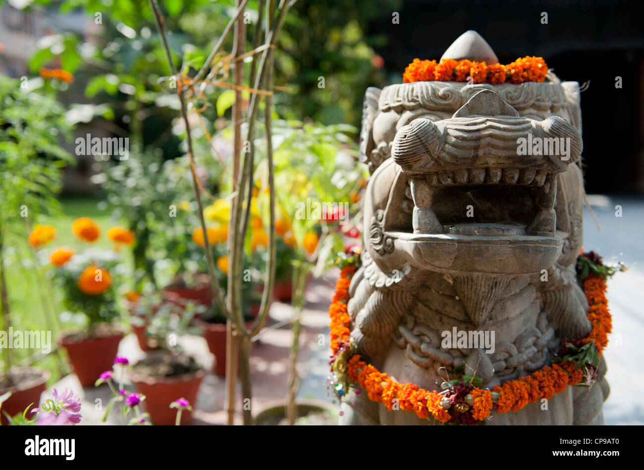 Statue in Thailand Stock Photo - Alamy