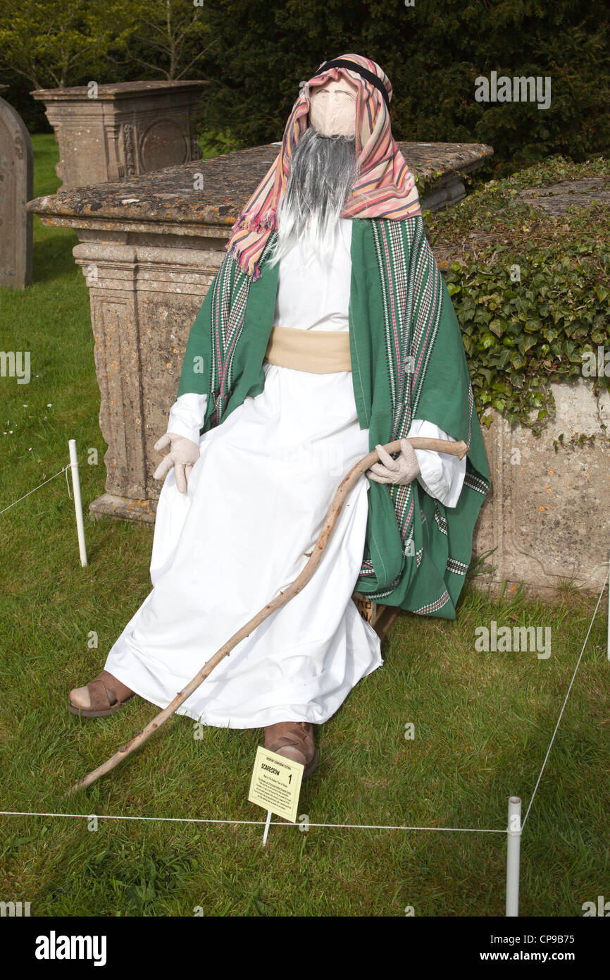 The Scarecrow Festival at Urchfont Village Stock Photo Alamy