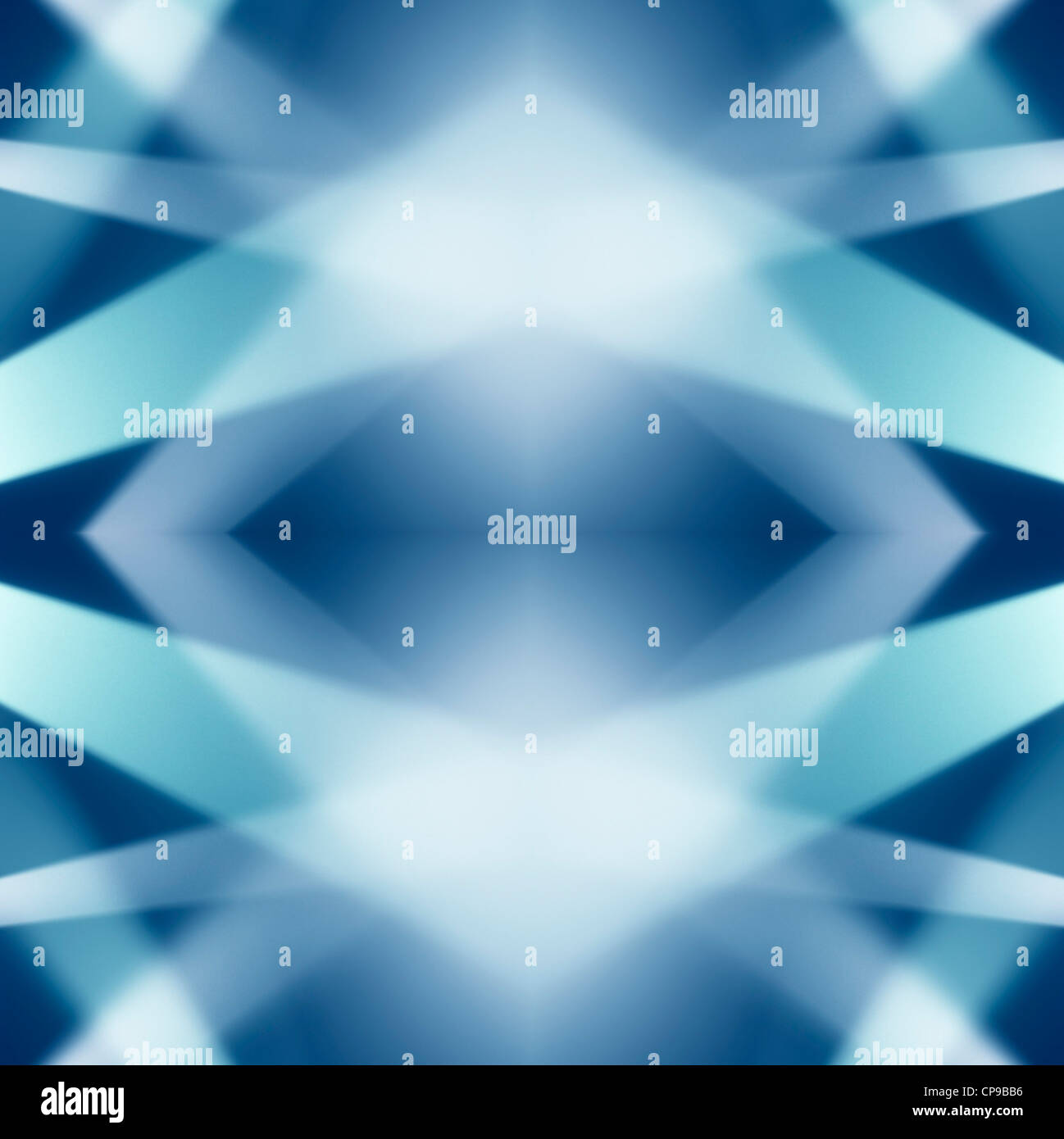 Abstract Reflected Light Ray Background Stock Photo
