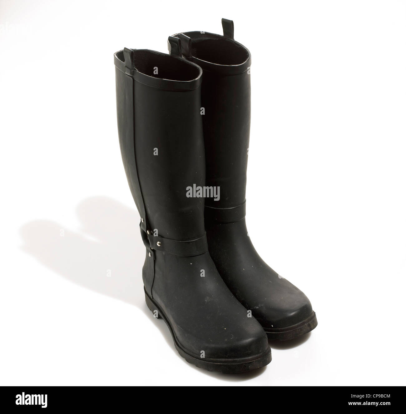 Rain boots black hi res stock photography and images Alamy