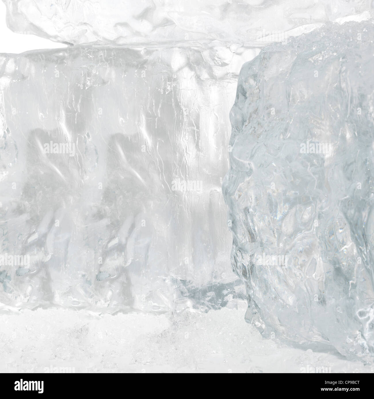 Blocks of Ice Stock Photo Alamy