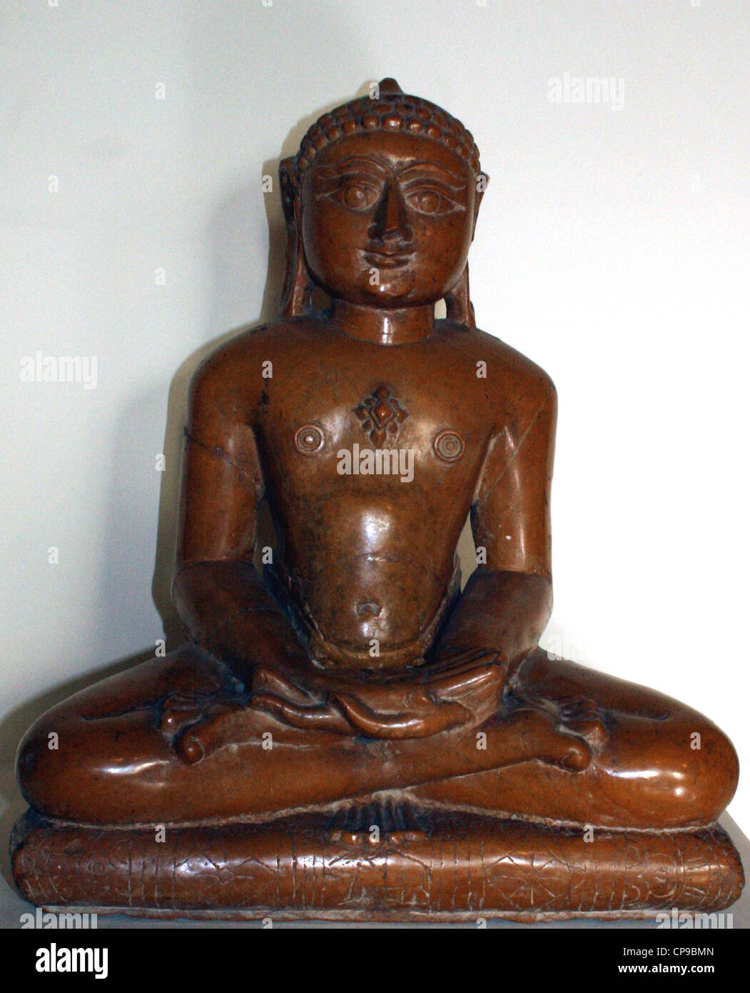 Mahavira - Spiritual leader (Jain) of the Jainism Stock Photo