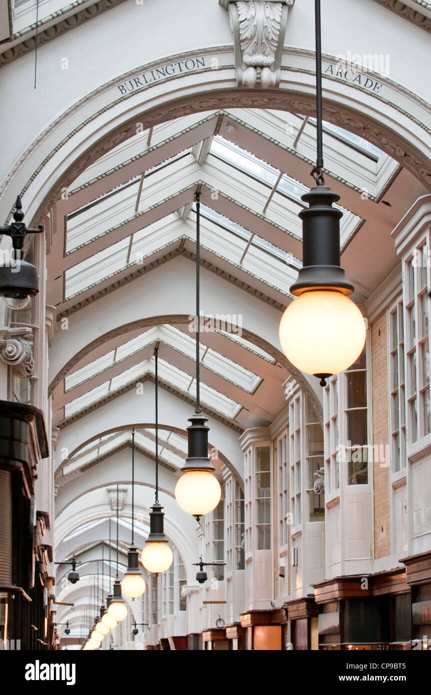 Burlington Arcade, London Stock Photo Alamy