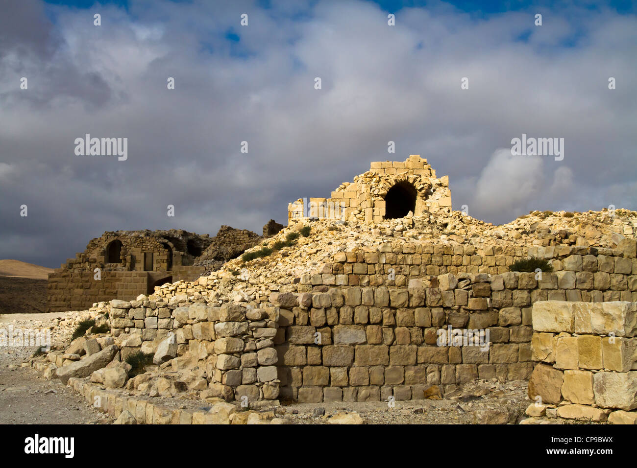 Shawbak Castle, Jordan Stock Photo