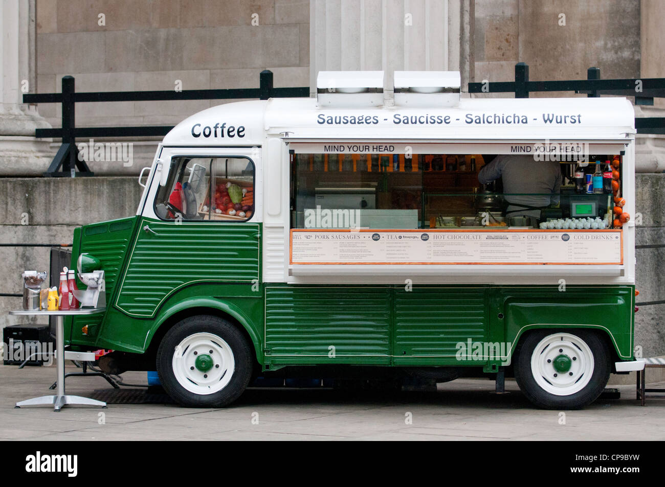 Food truck, London Stock Photo