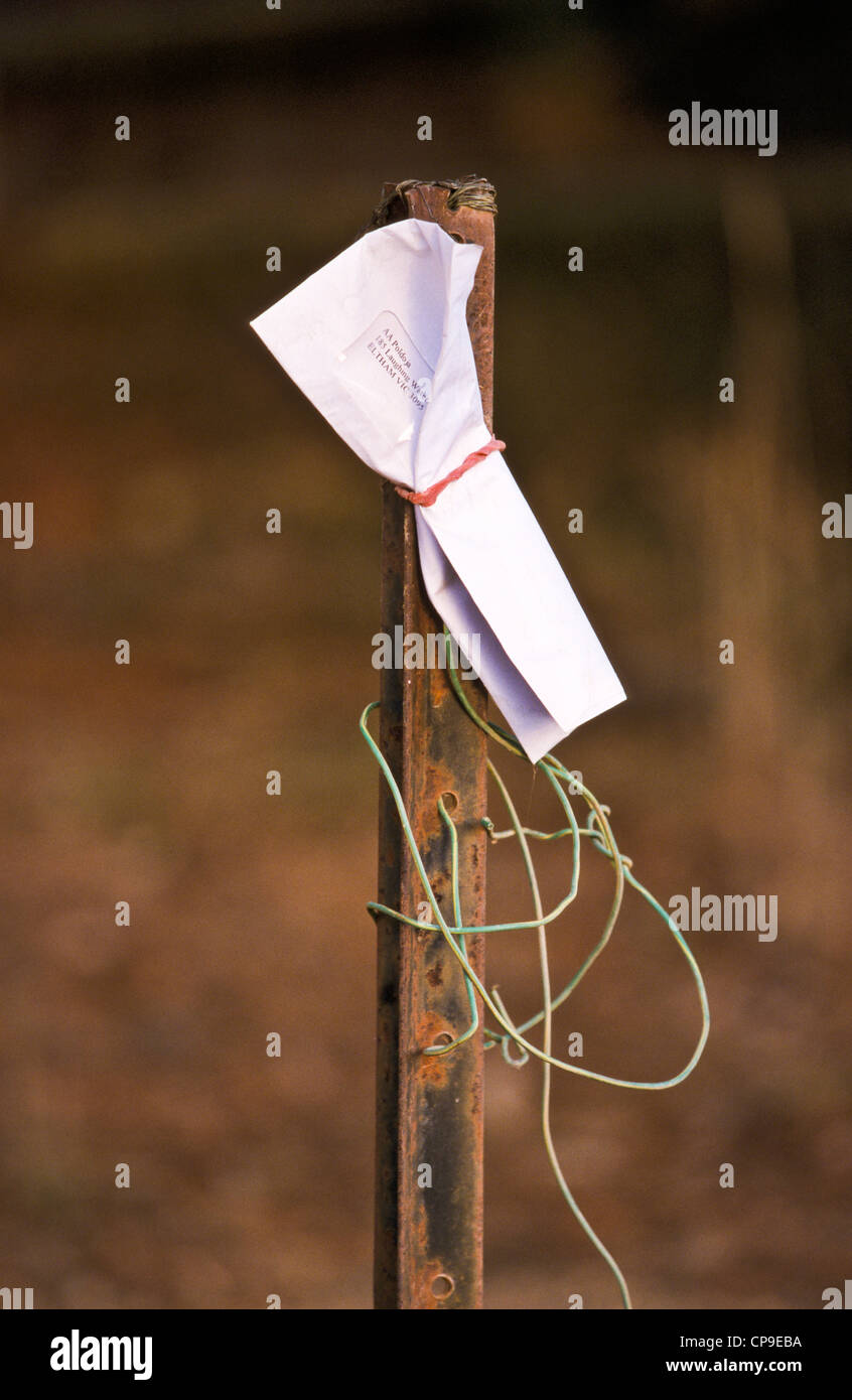 Dry weather mailbox, Australia Stock Photo