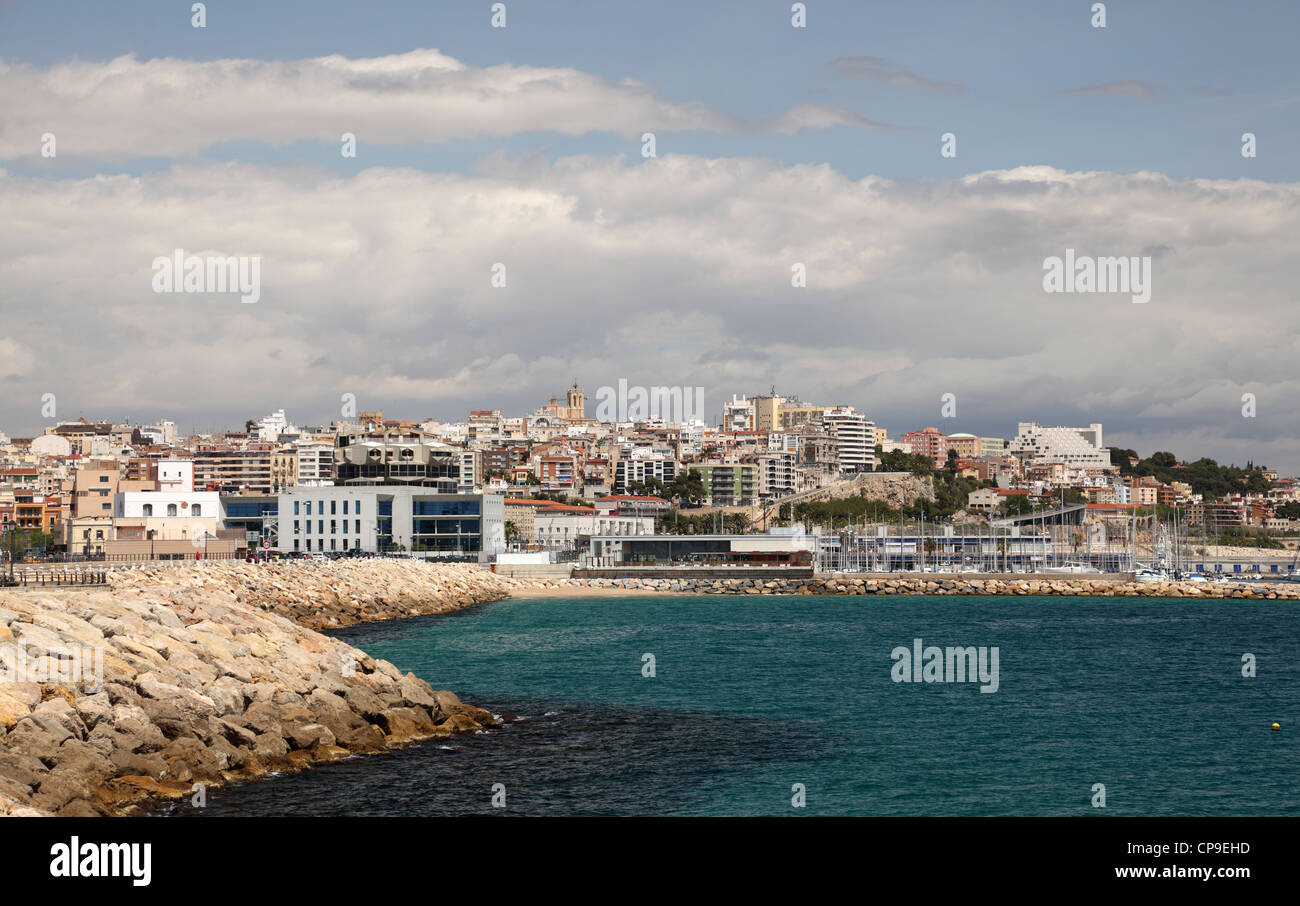 Cityscape of Tarragona, Spain Stock Photo