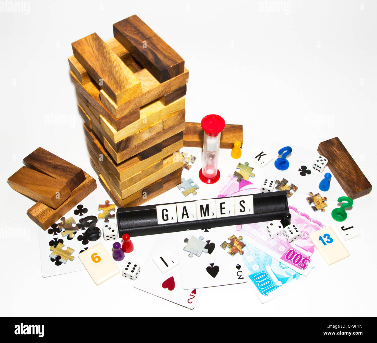 games Stock Photo