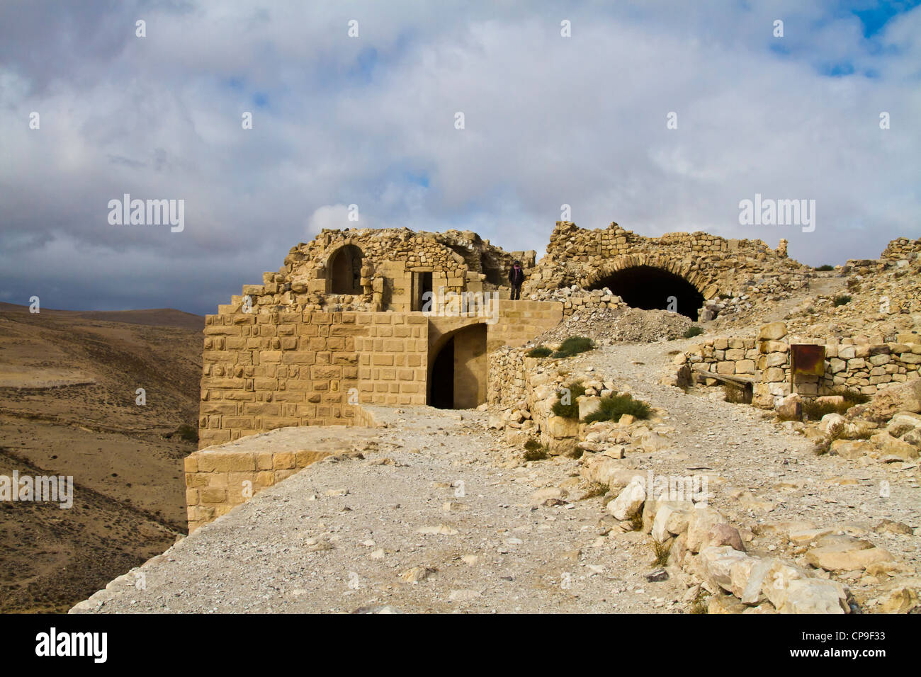 Shawbak Castle, Jordan Stock Photo