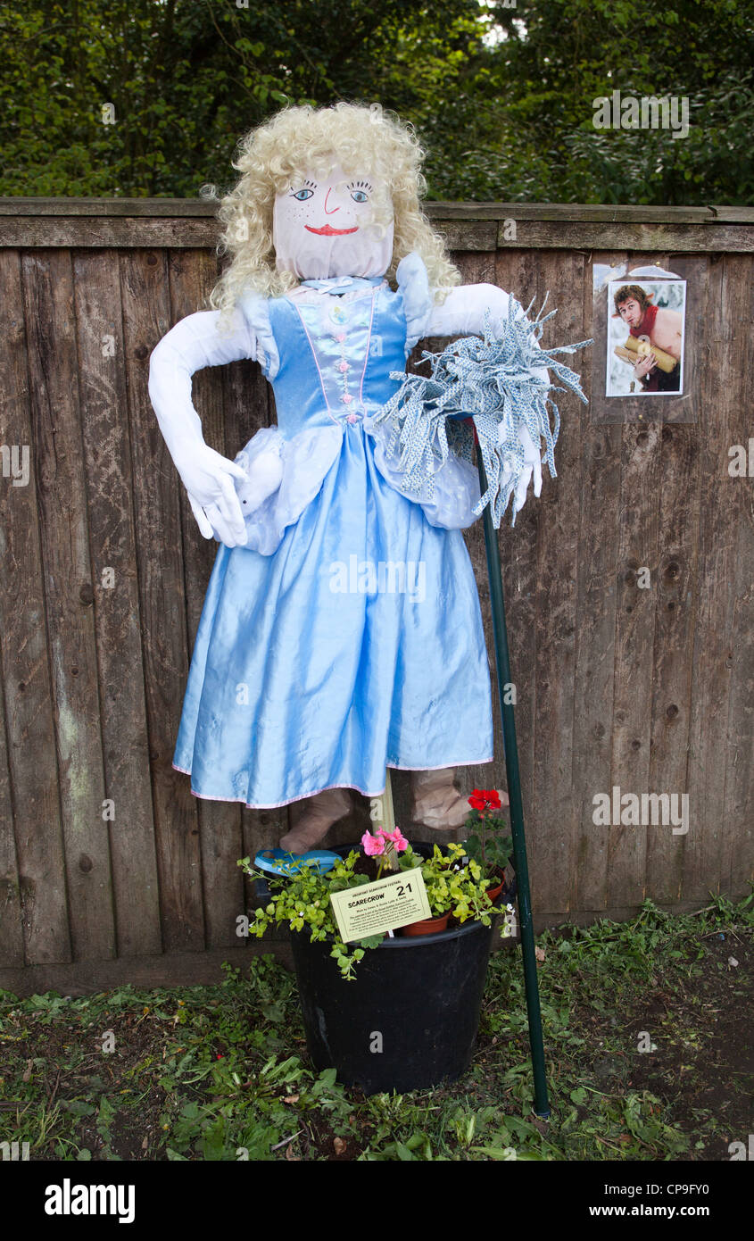 The Scarecrow Festival at Urchfont Village Stock Photo Alamy