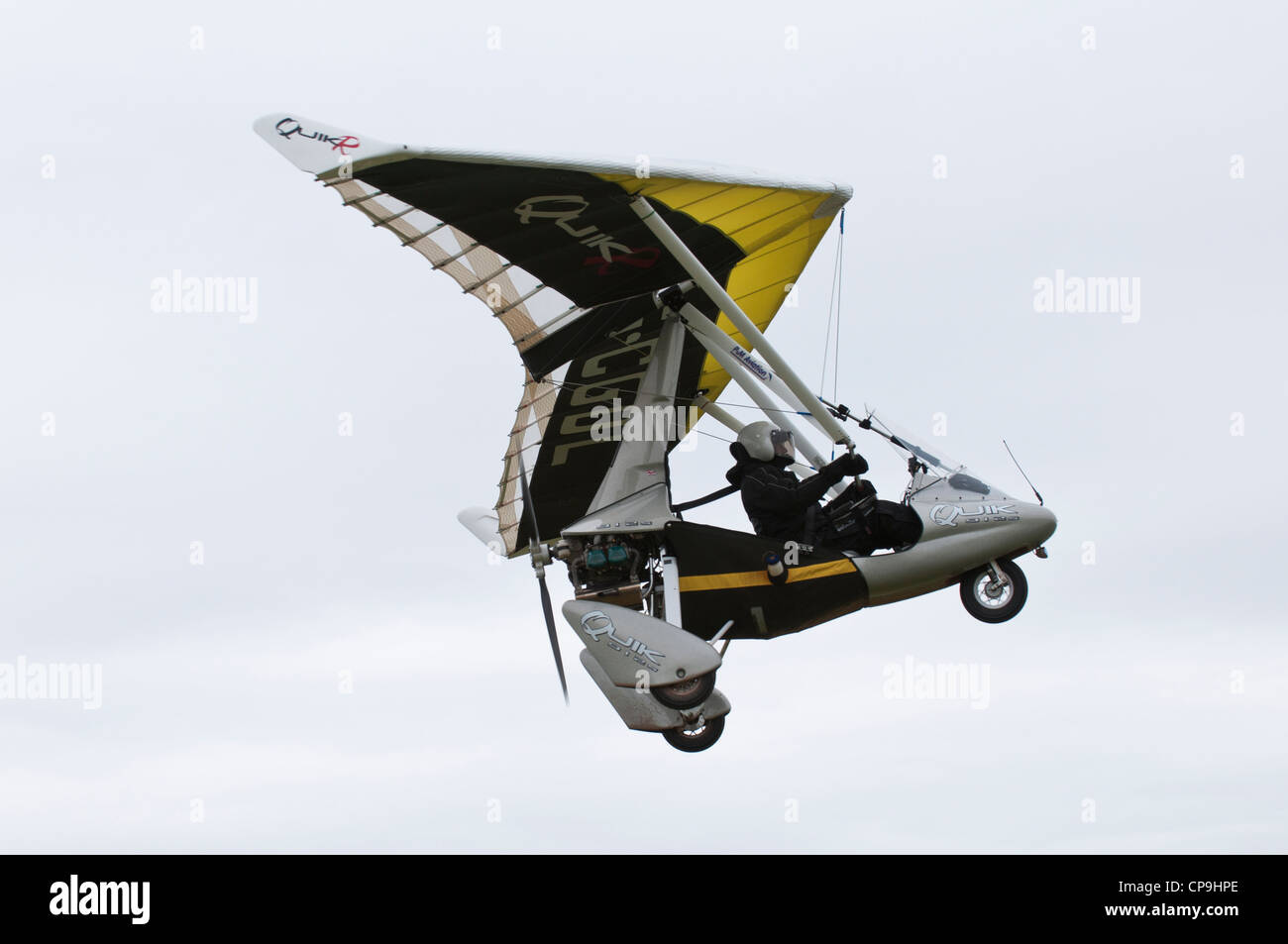 Flexwing microlight a P&M Aviation QuikR registration G-CGDL just after ...