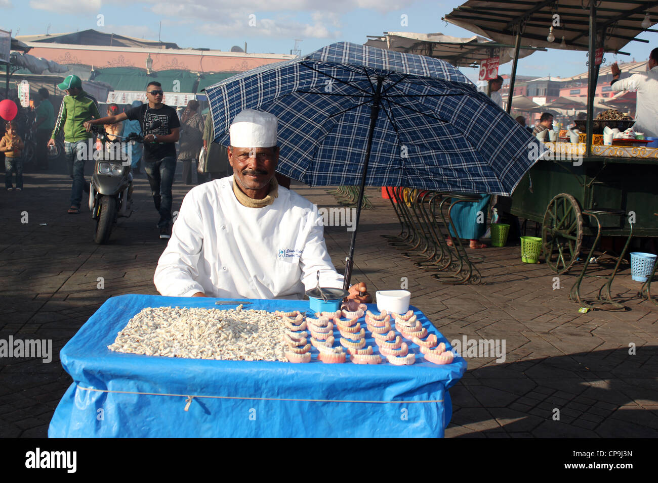 The Dentist Djemma el Fna, Marraketch, Morocco Stock Photo Alamy
