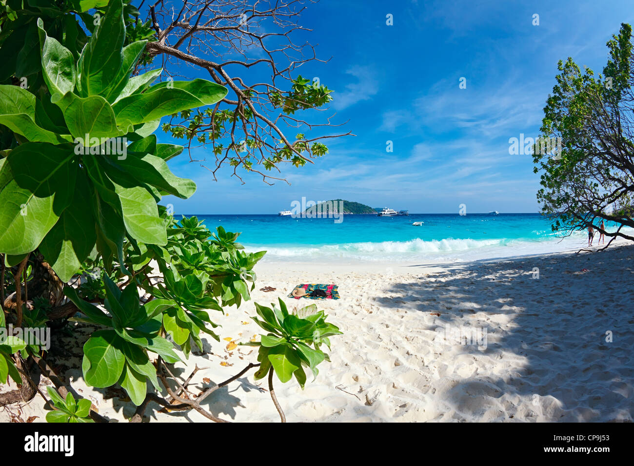 Similan Islands on Andaman sea. Stock Photo