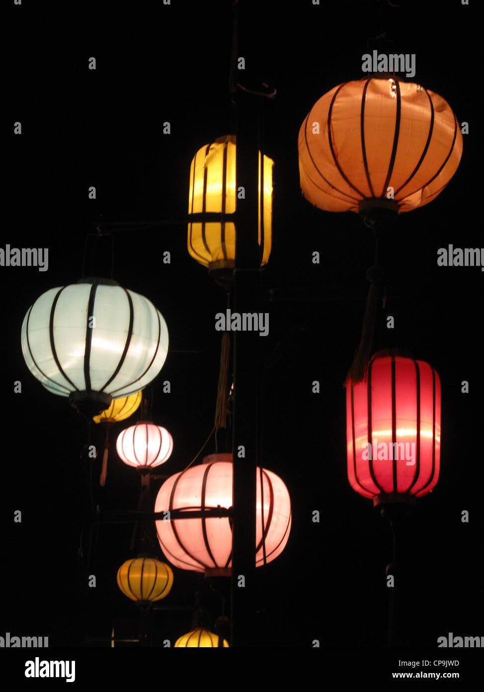 Lampions, Laternen, Hoi An, Vietnam, Asien Stock Photo
