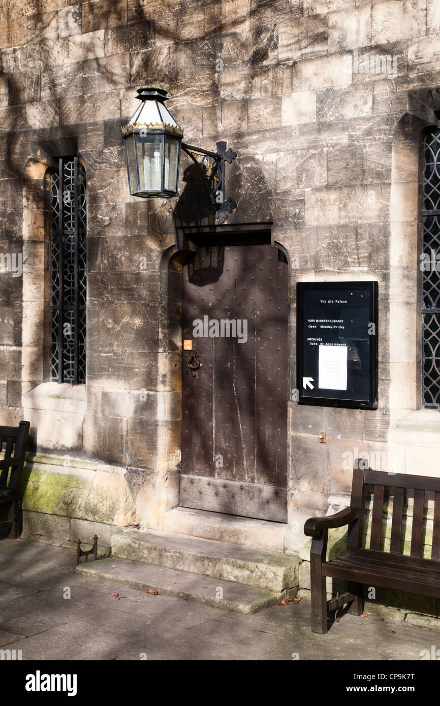 The Old Palace York Minster Library York Yorkshire England Stock Photo