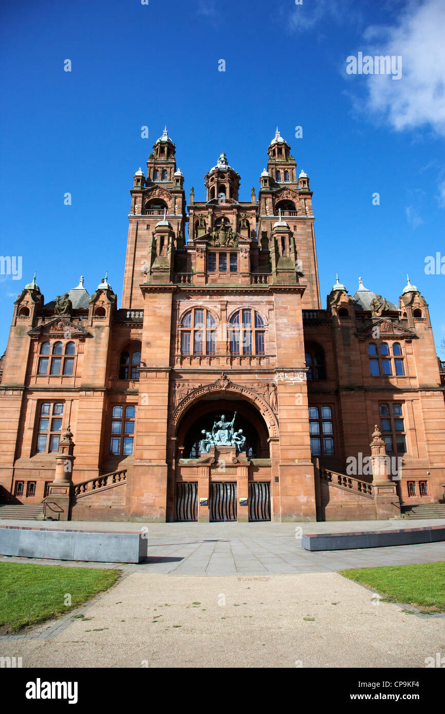 Kelvingrove art gallery and museum glasgow Scotland uk Stock Photo - Alamy