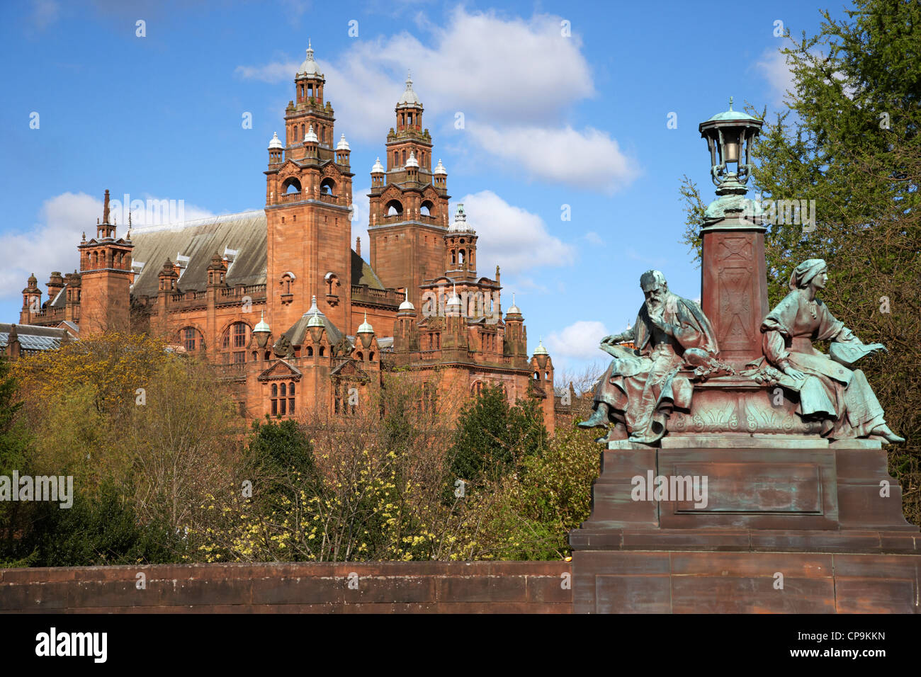 Kelvingrove art gallery and museum glasgow Scotland uk Stock Photo - Alamy