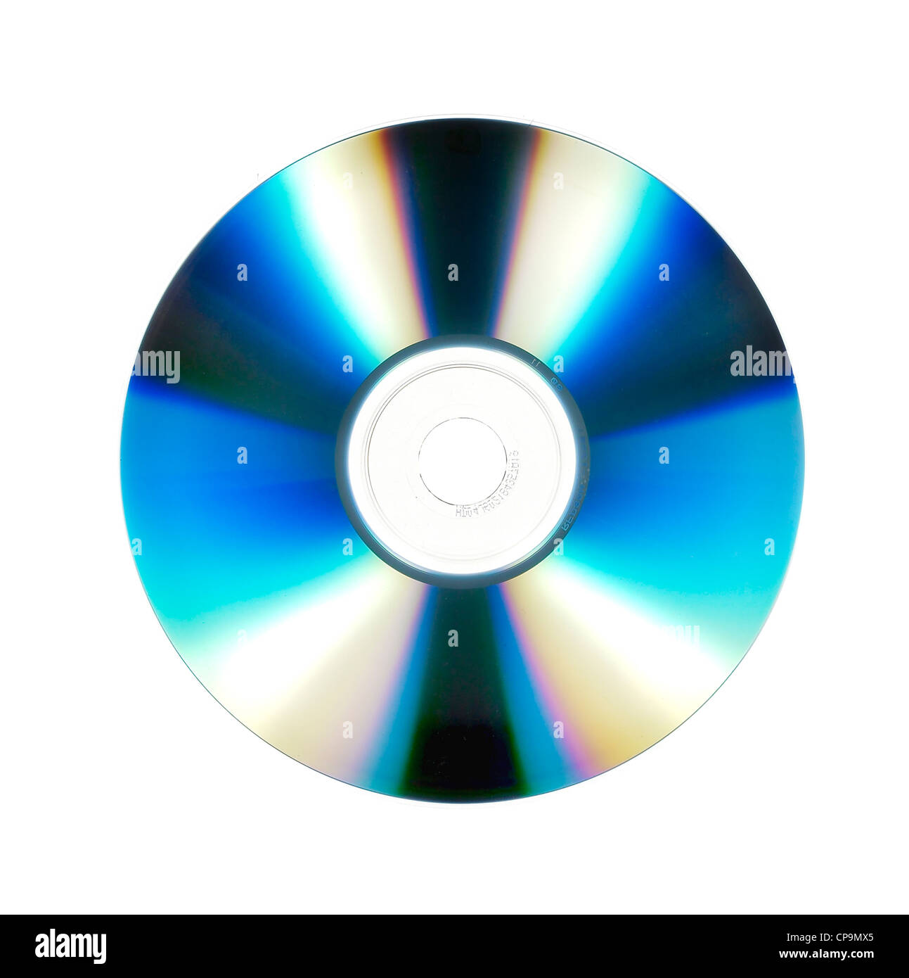 CD, DVD, Bluray disc Stock Photo