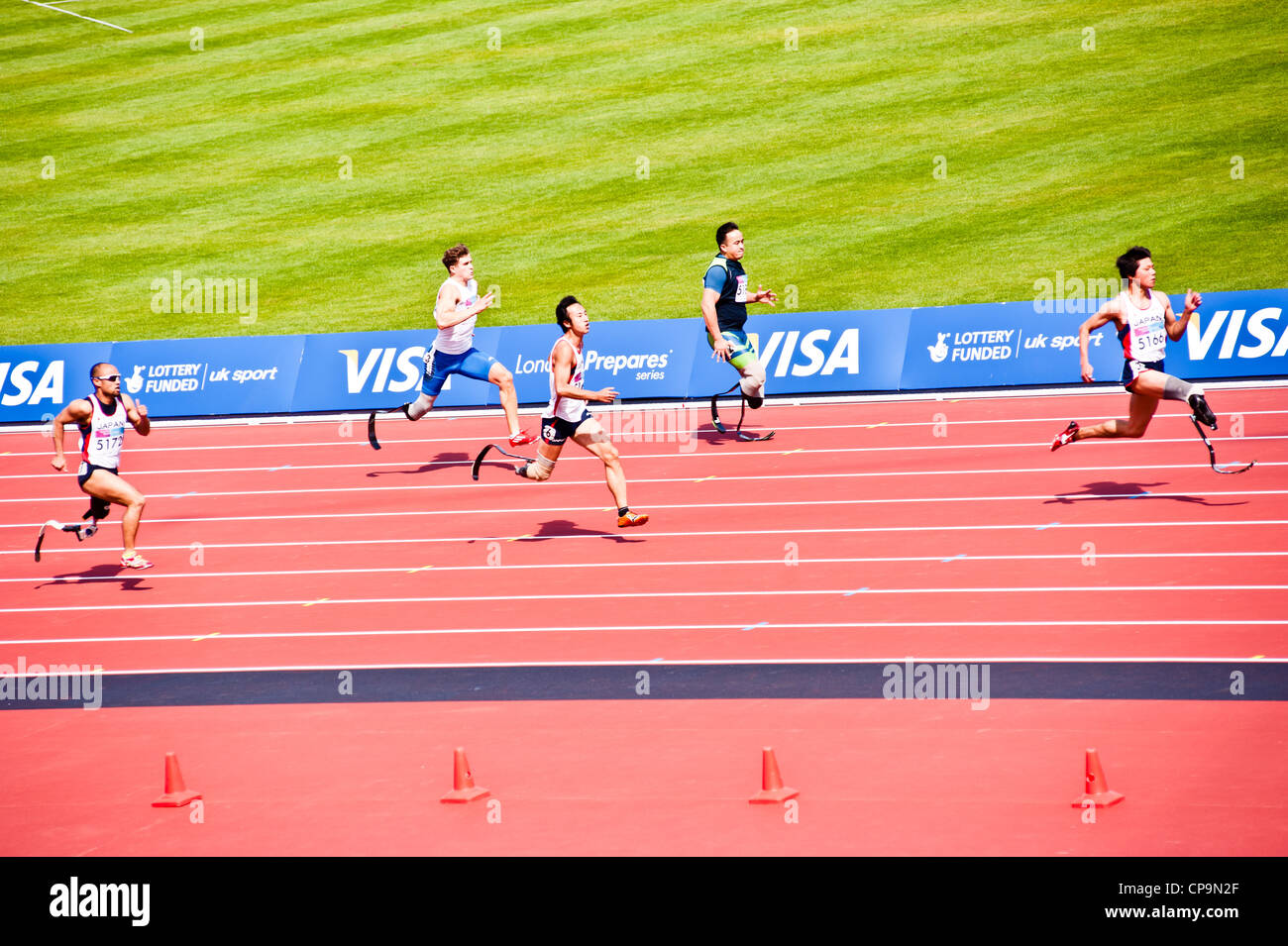 Disabled athletes hi-res stock photography and images - Alamy