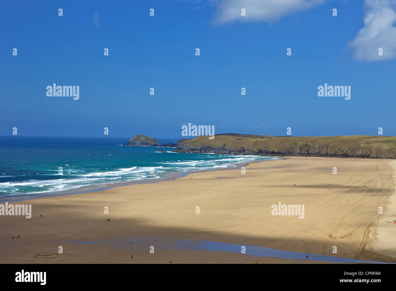 Perranporth, Cornwall, England, United Kingdom Stock Photo