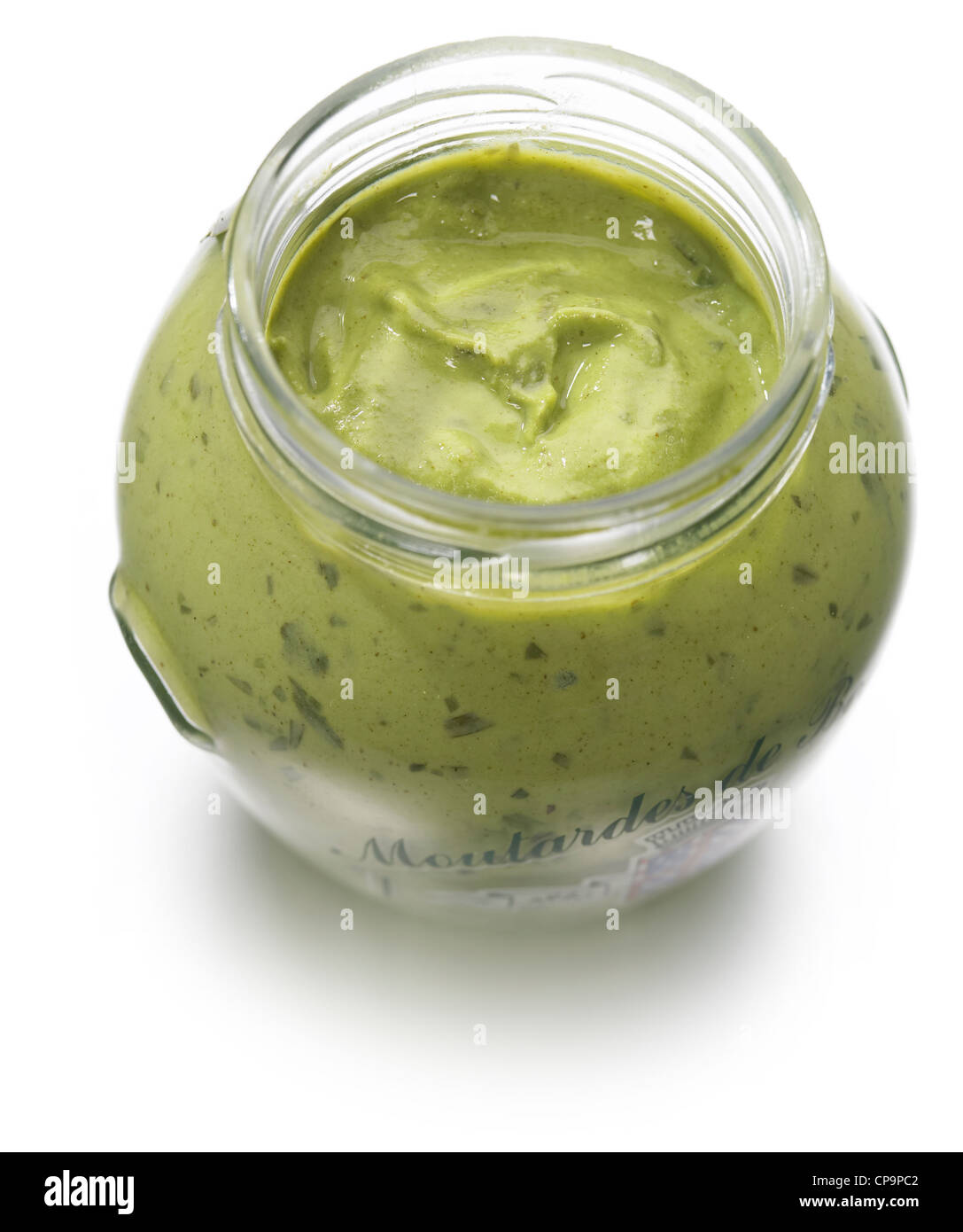 Green mustard tarragon Stock Photo Alamy