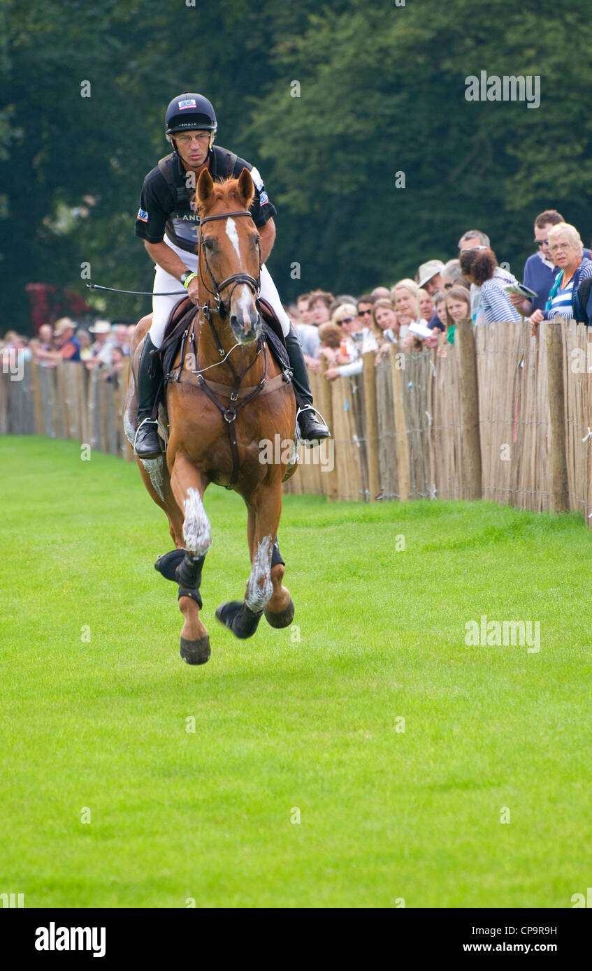 burghley house horse trials, lincolnshire, england Stock Photo Alamy