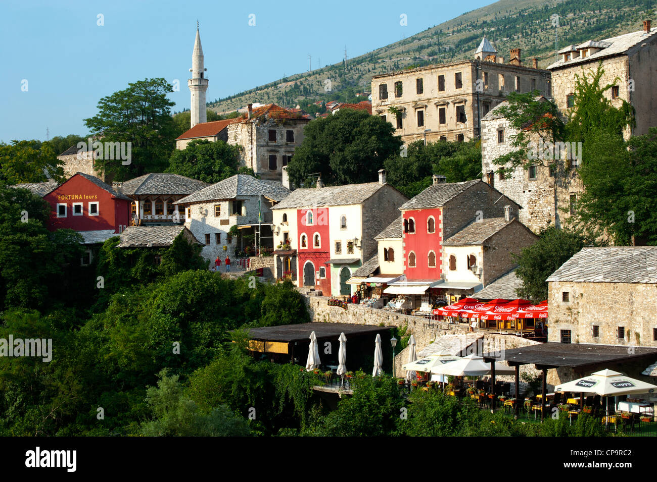 View of Mostar.Mostar.Bosnia- Herzegovina.Balkans.Europe. Stock Photo