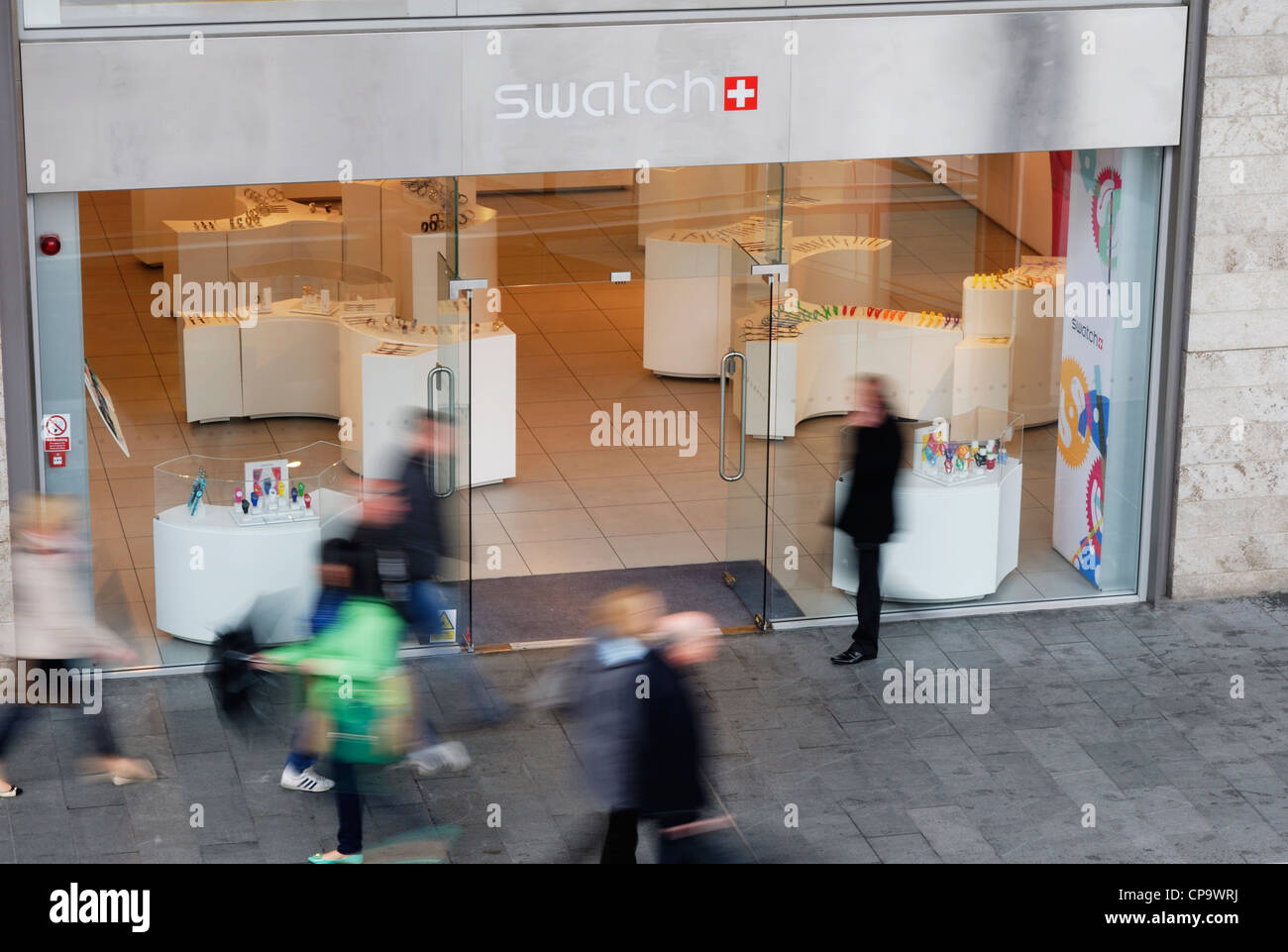 Swatch watch shop hi-res stock photography and images - Alamy