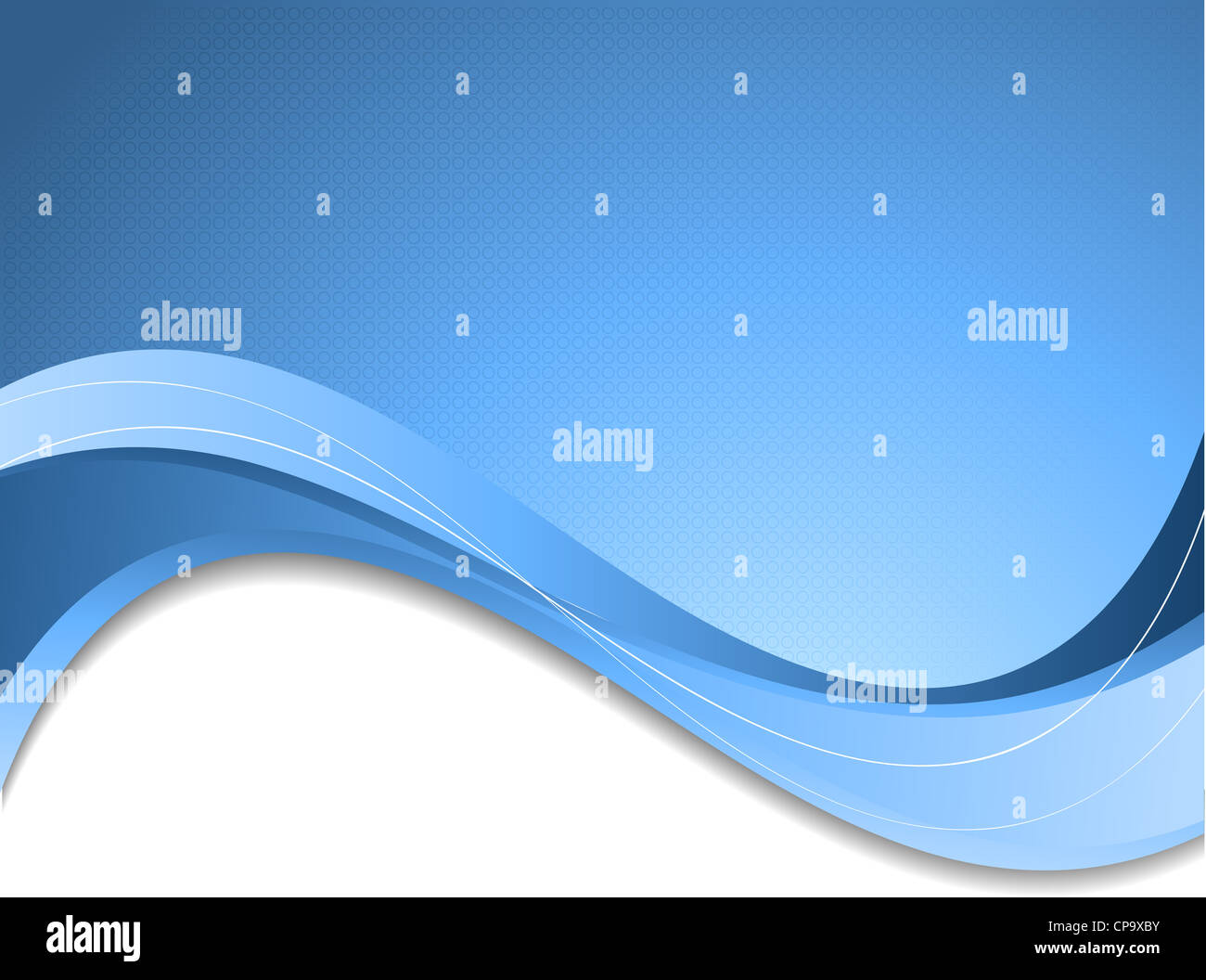 Abstract blue background with flowing lines Stock Photo - Alamy