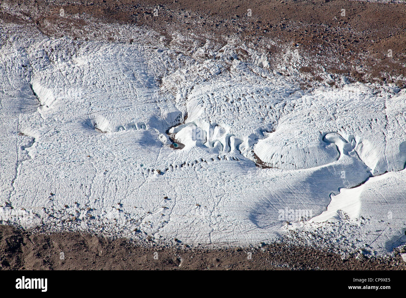 Melting glaciers in the swiss alps Stock Photo - Alamy