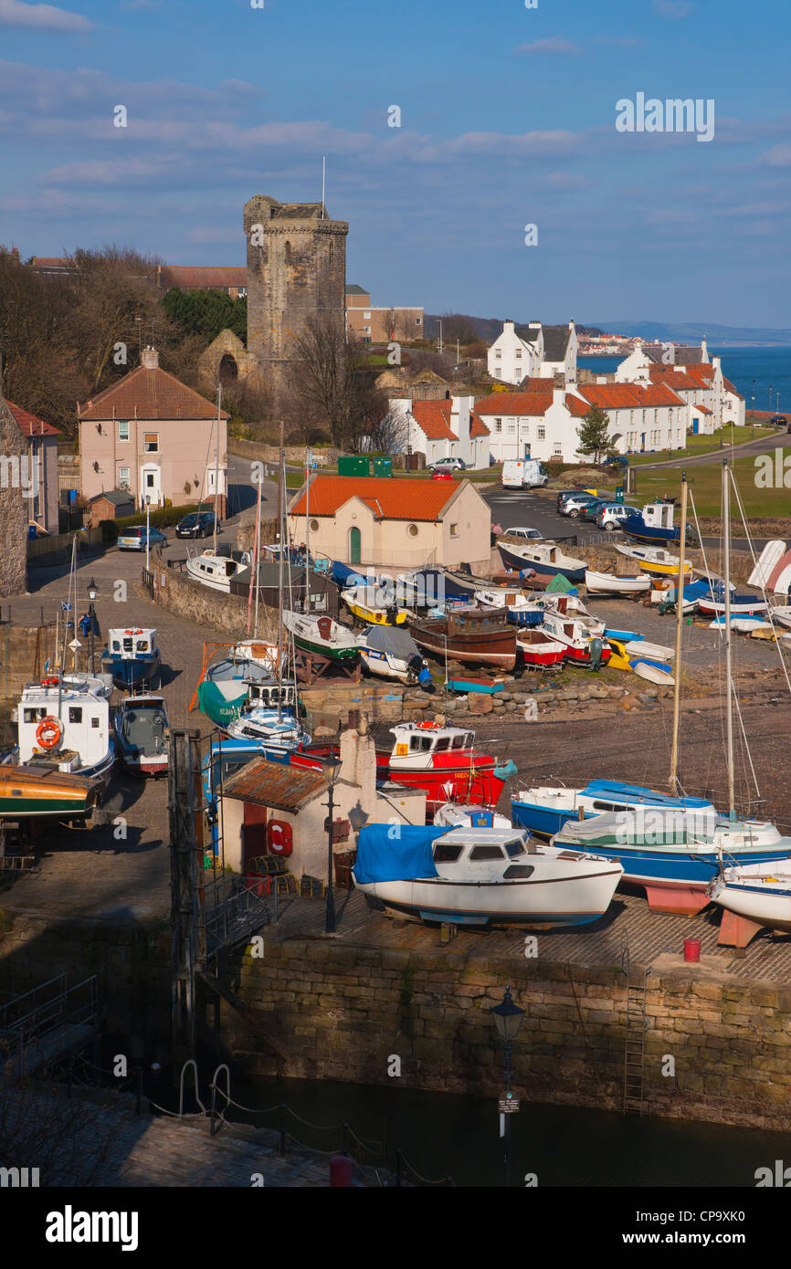 Dysart harbour, Fife, Scotland, March 2011 Stock Photo Alamy