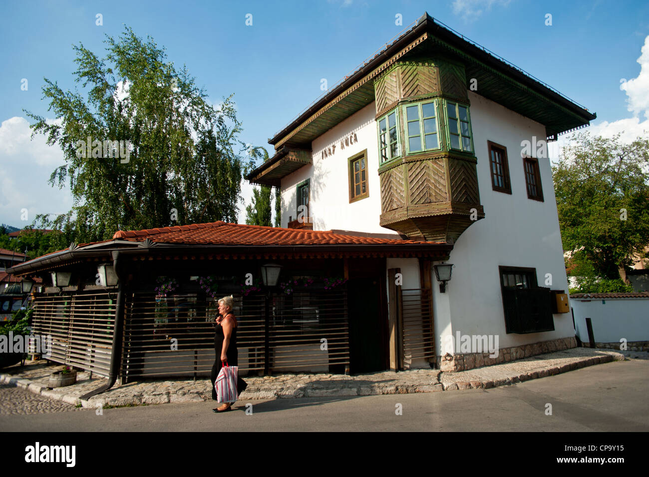 Traditional bosnian house bosnia herzegovina hires stock photography