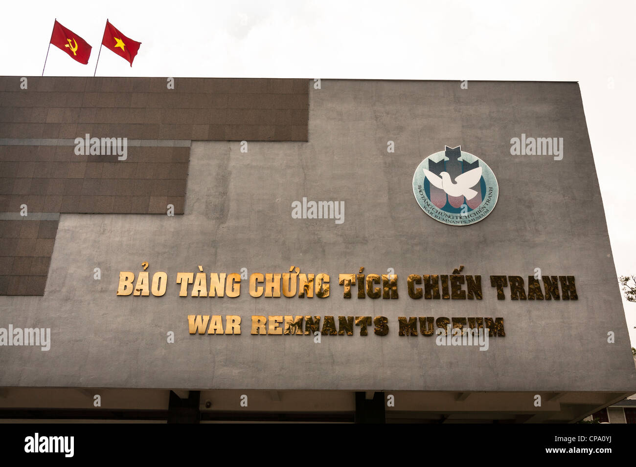 War Remnants Museum, Ho Chi Minh City, (Saigon), Vietnam Stock Photo