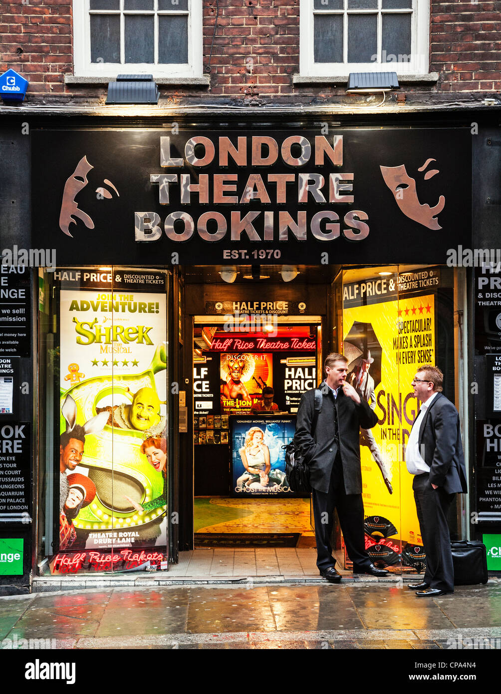London Theatre Bookings, James Street, Covent Garden, London, England Stock Photo